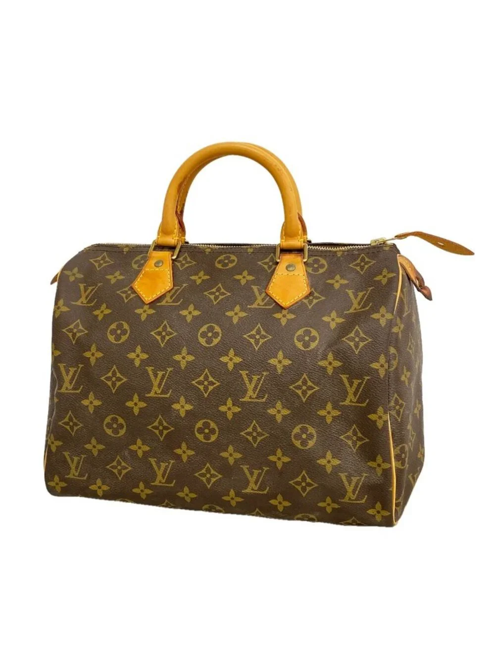 Louis Vuitton Handbag Monogram Speedy 30 Brown